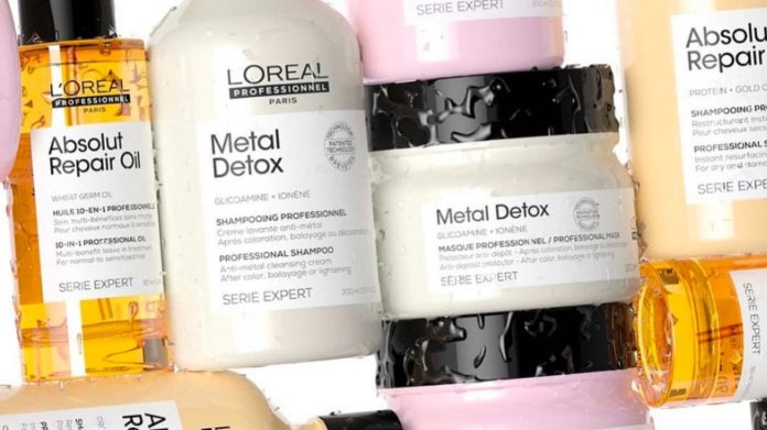shares of L'Oreal faced a drop