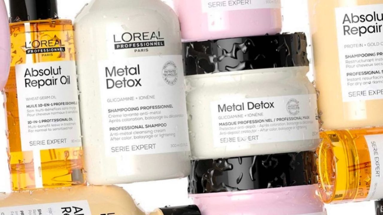 shares of L'Oreal faced a drop