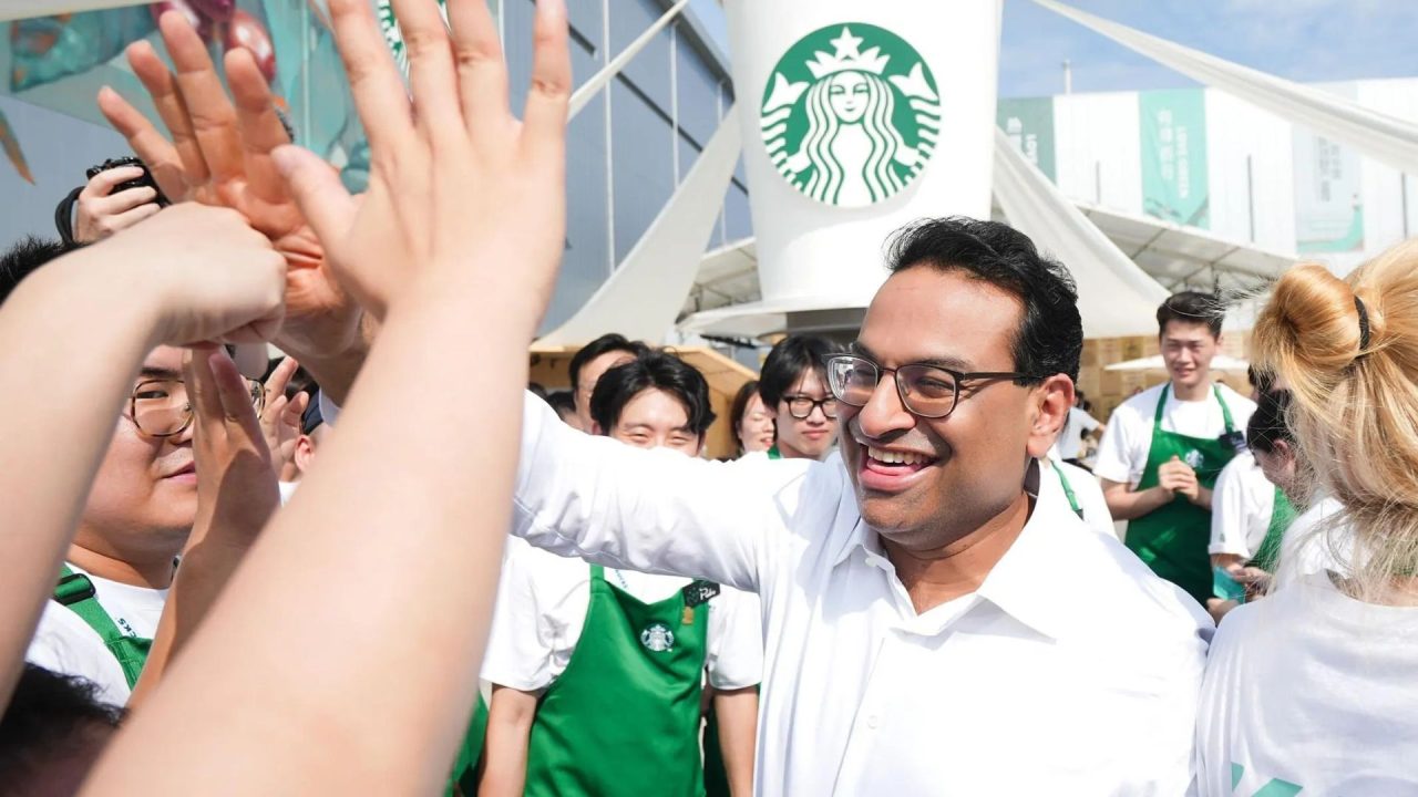 CEO Narasimhan of Starbucks