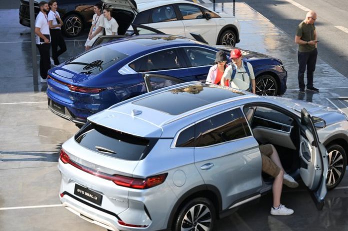 China-Made Vehicles to Account for 25% of Europe's EV Sales This Year