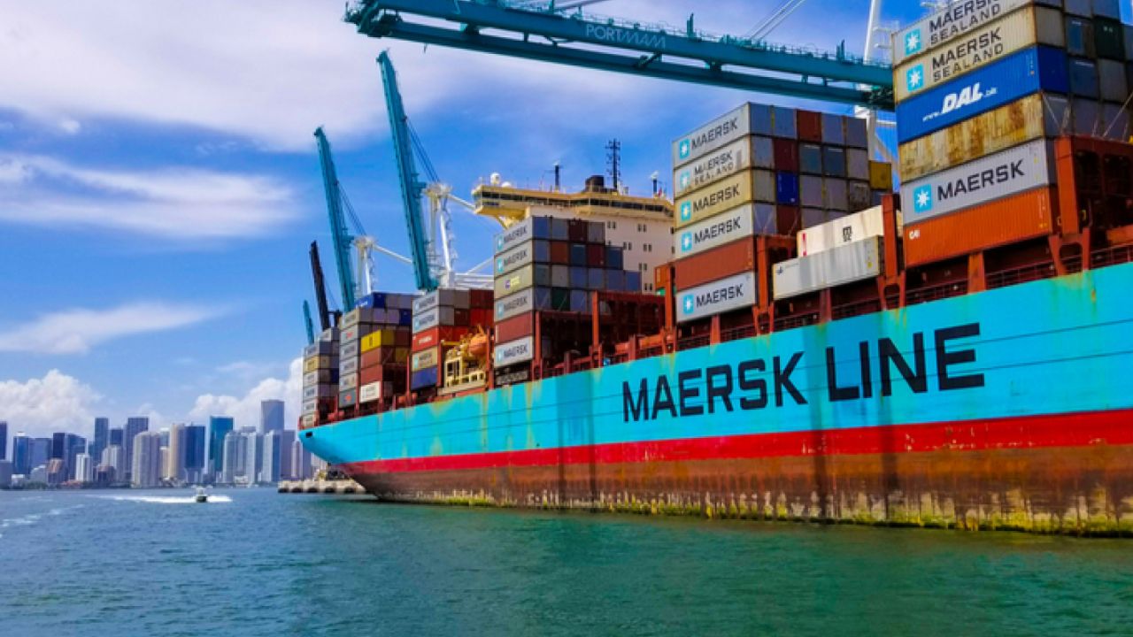 Maersk, boasting a fleet of over 670 vessels, is a key player in global shipping, transporting roughly one-fifth of all containers.