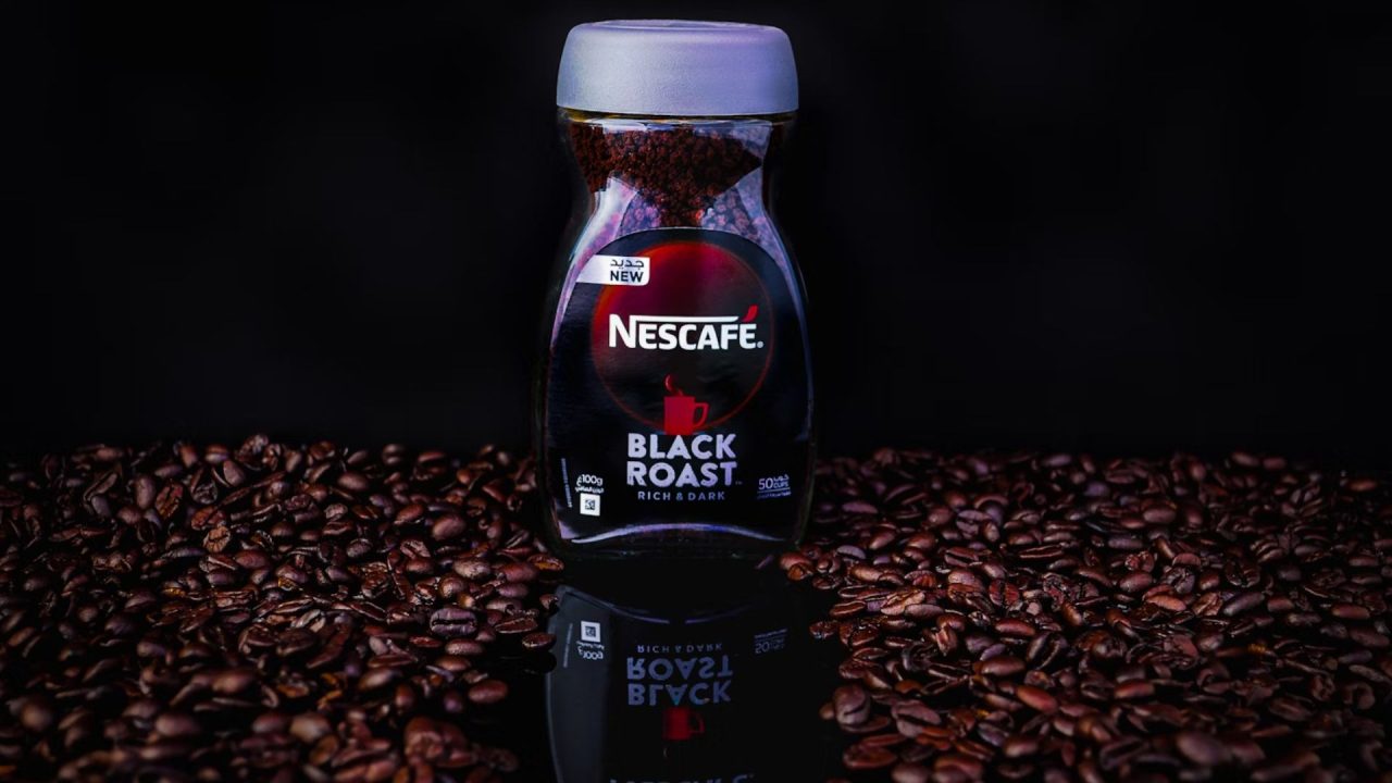 How the production of Nescafe coffee done?