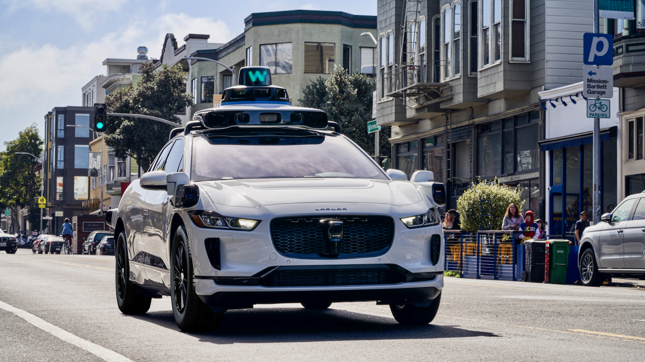 Waymo Car Driving in SF