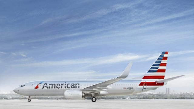 American Airlines plane