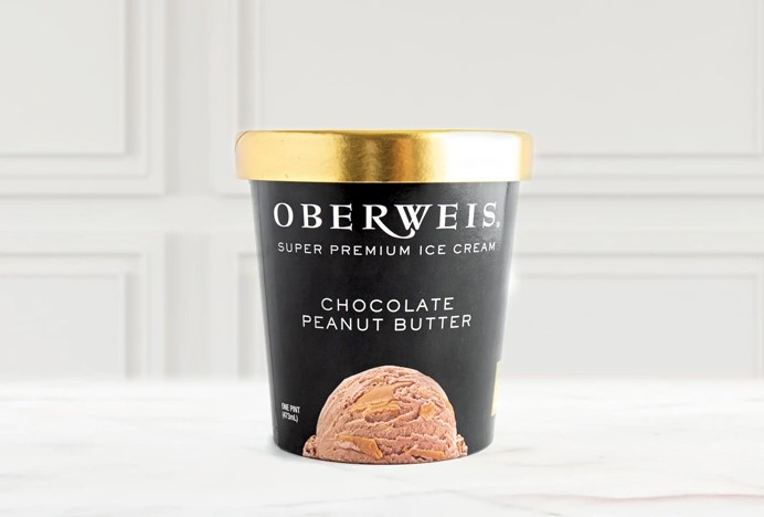 Oberweis Chocolate ice cream