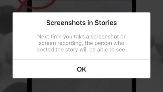 Facebook will have screenshot notification features.