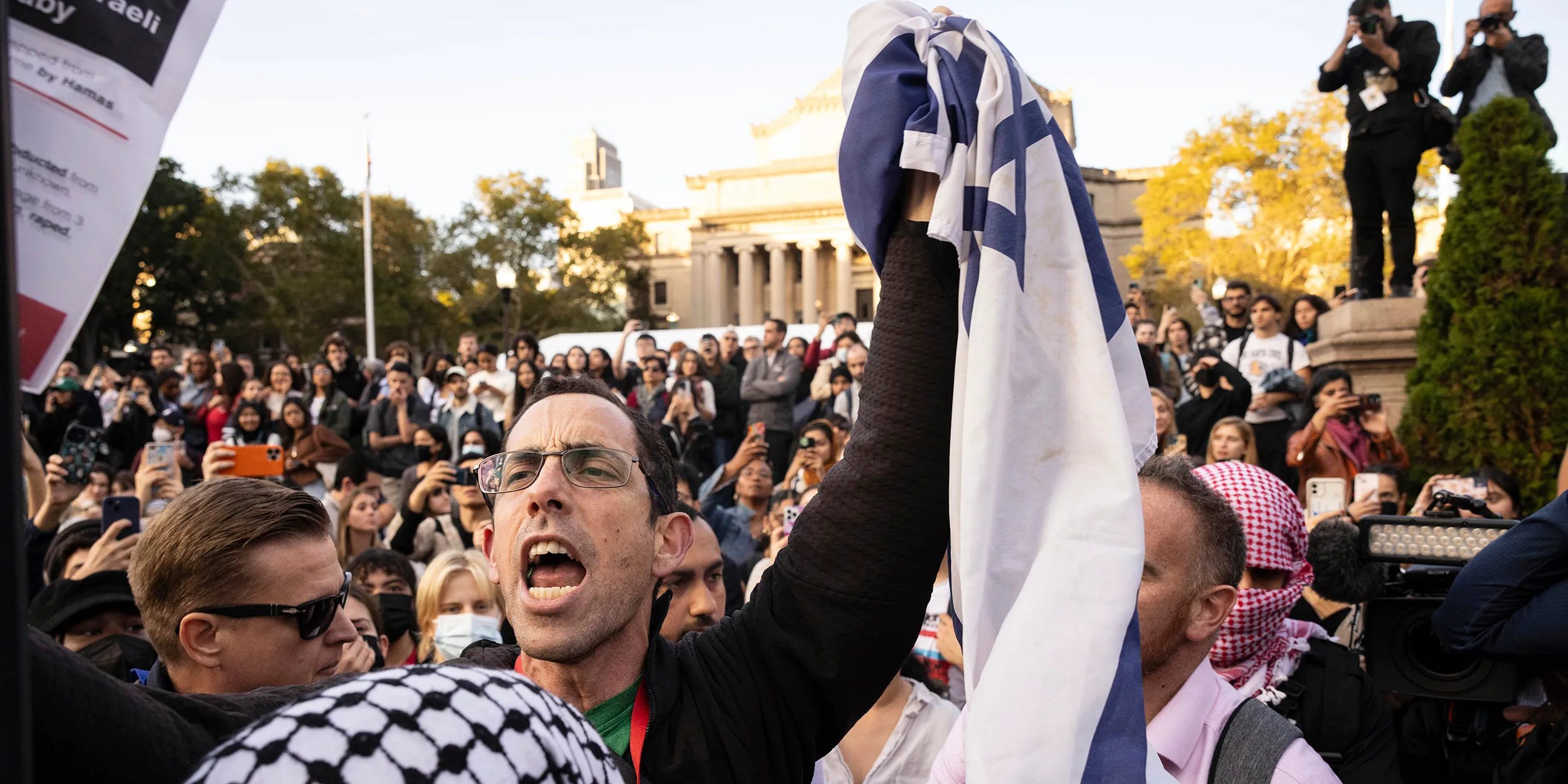 White House Denounces Antisemitic Protests at Columbia University