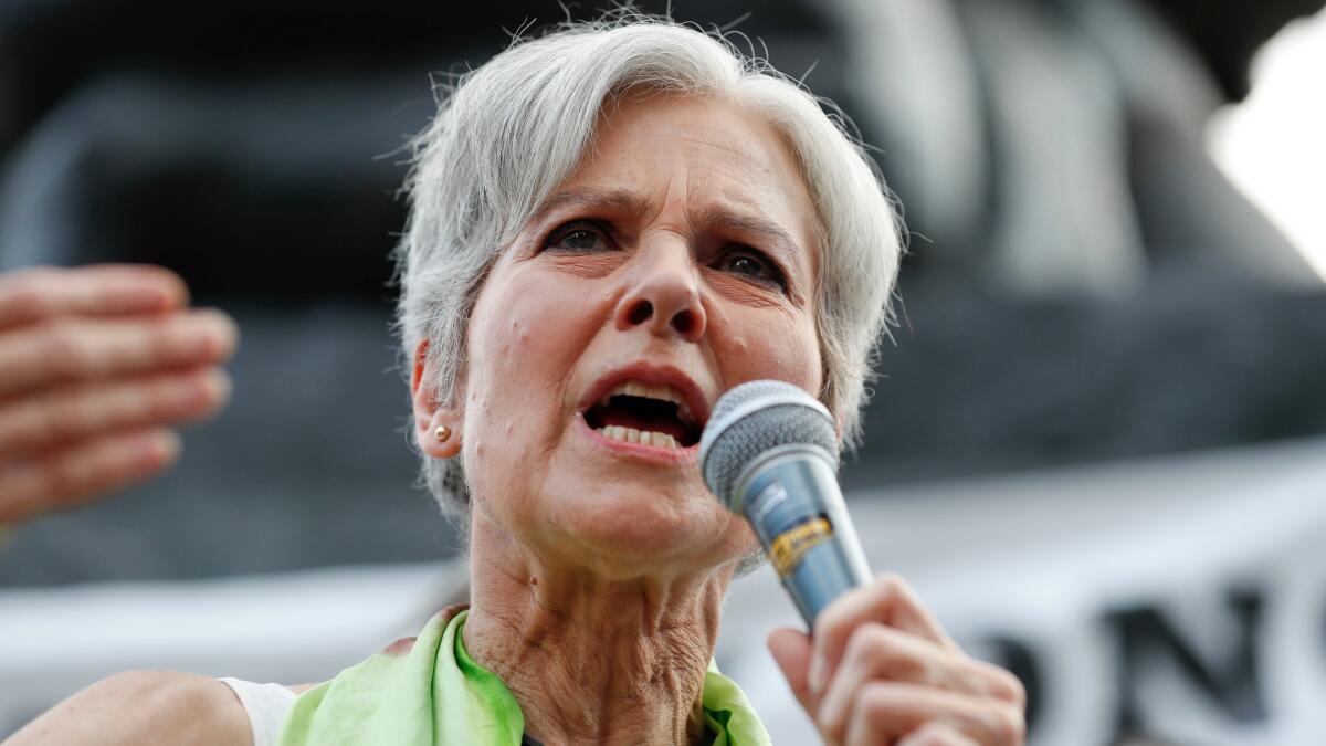 Jill Stein Claims Police Assaulted Her During Protest