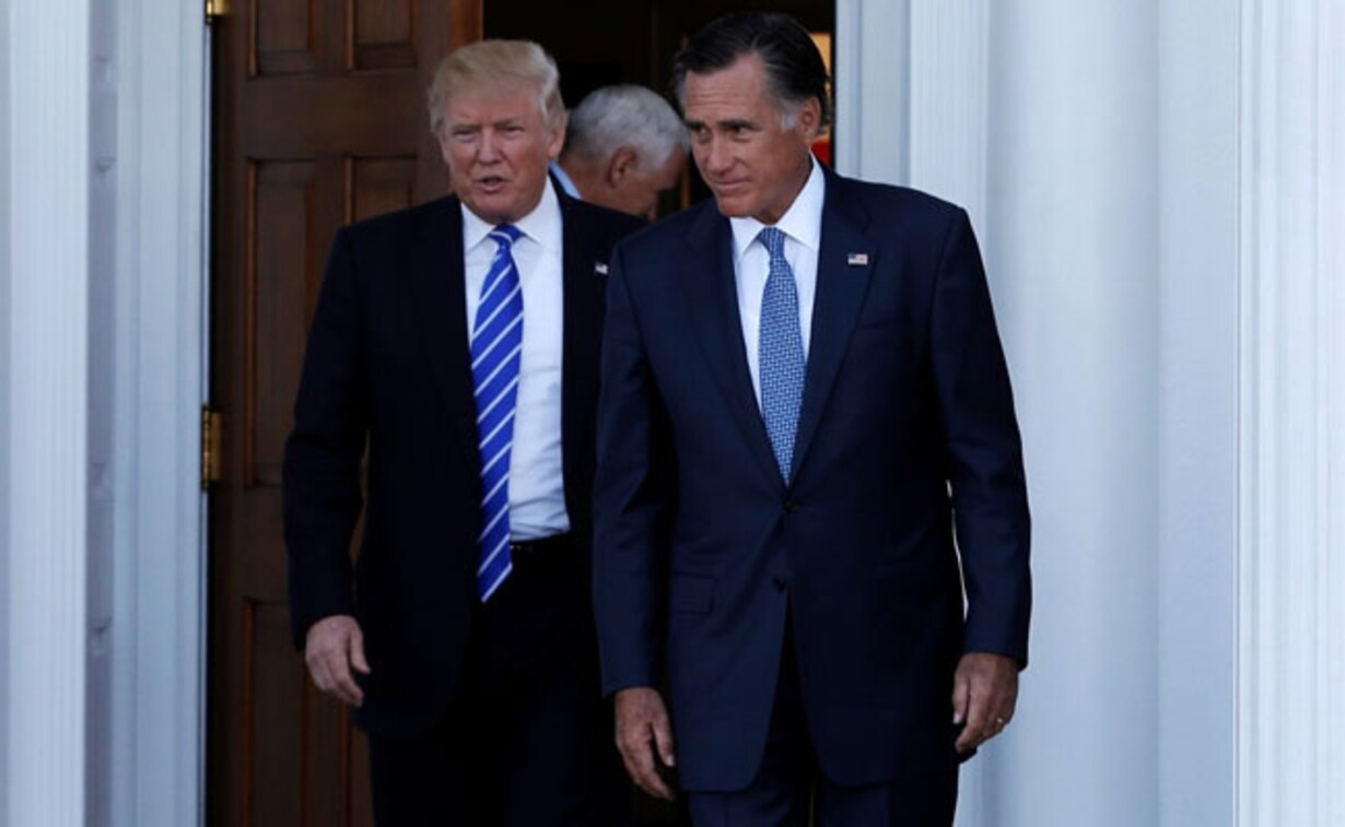 Trump Slams Romney, Backs Potential Replacement in Political Maneuver