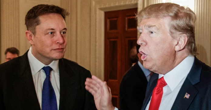 Elon Musk and Donald Trump