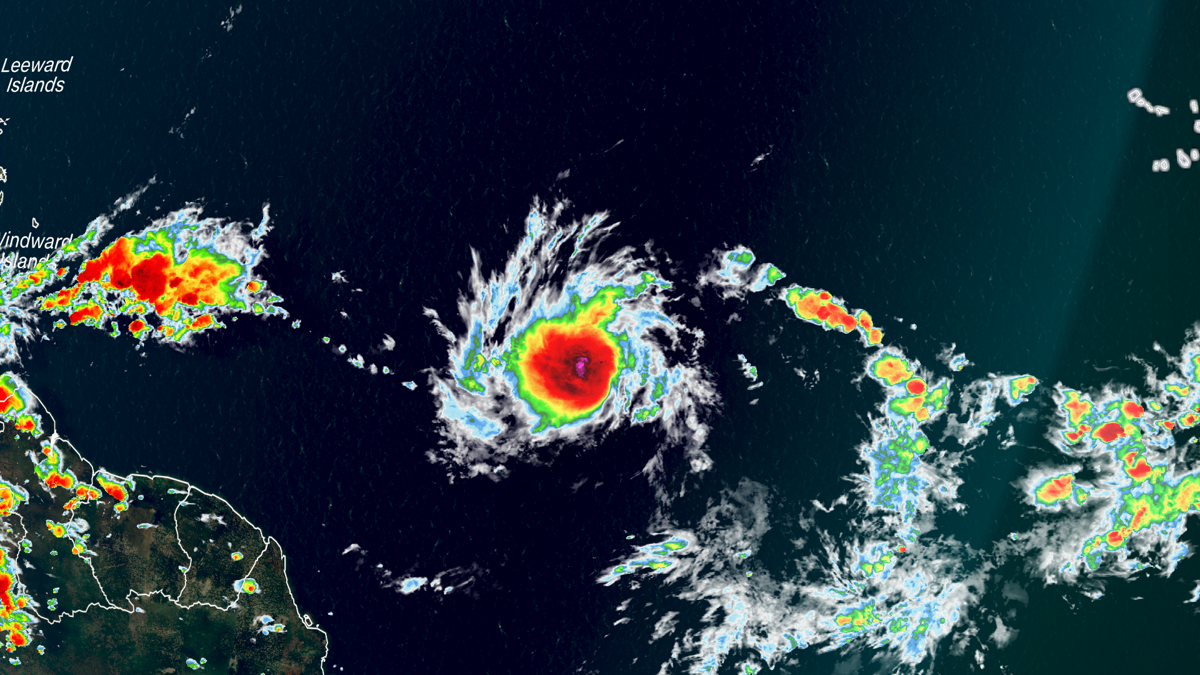 Hurricane Beryl's Early Intensification Fueled by Record-Warm Atlantic Waters