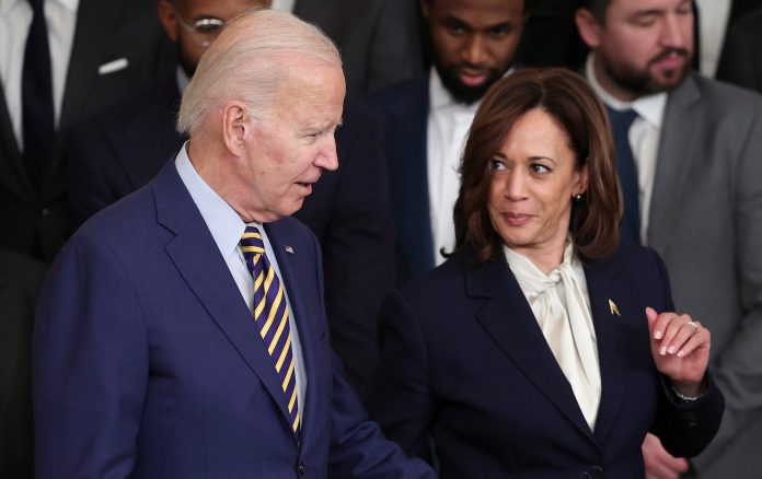 Joe Biden and Kamala Harris