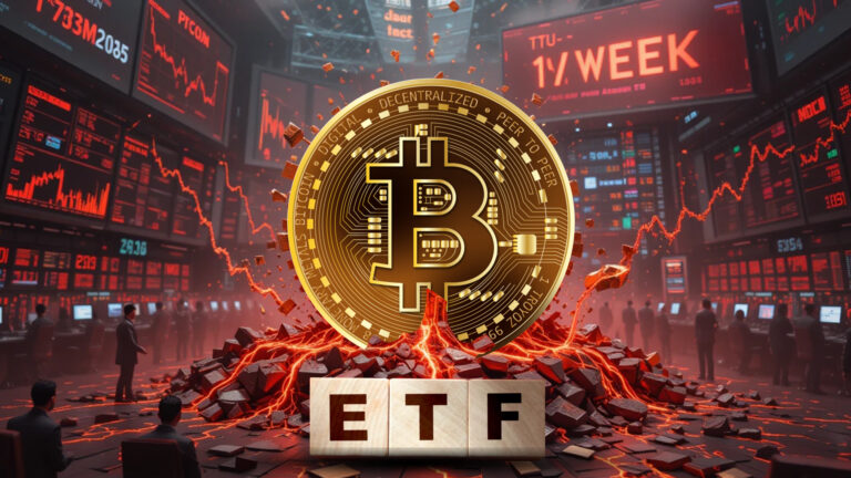 Bitcoin ETF Demand Crumbles As $713M Vanishes In Just One Week