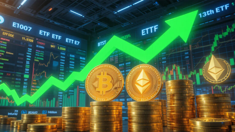 Bitcoin & Ethereum ETFs Surge With $1B+ Inflows In May 2025