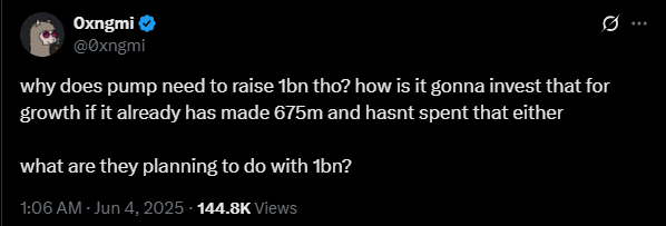 Speculation on the token